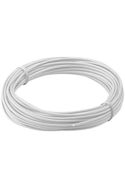 goobay Cablu cupru multifilar izolat 10m alb 1x0.14mm