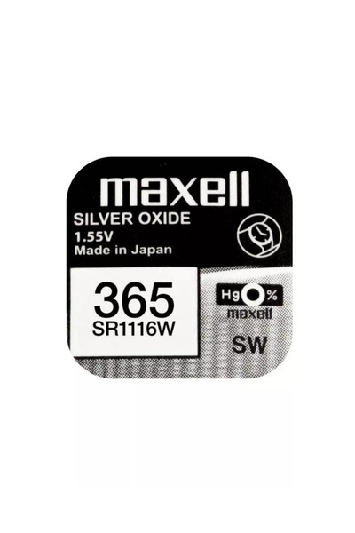 Maxell Μπαταρία ρολογιού SR1116W V365 S35 1.55V οξείδιο του αργύρου 1 τεμ.