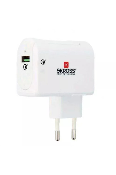 SKROSS Φορτιστής USB Qualcomm QC3.0 5V-3A 9V-2A 12V-1.5A