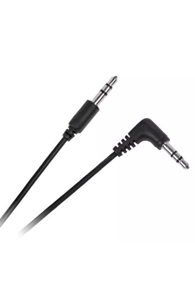 Cabletech Cablu Jack 3.5 mm la 3.5 mm, grad 90, 50 cm