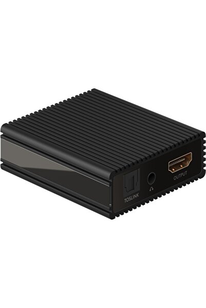 goobay Audio Extractor Ultra HD 4K 60Hz V2.0 HDMI - HDMI TOSLINK 3.5 mm audio casti 58477