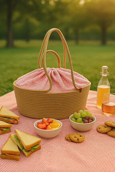 Ahs Tasarım Floral Picnic and Tablecloth Stylish and Modern