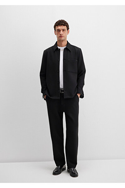 Mavi Pocket Detailed Black Shirt Regular Fit / Regular Cut 0211677-900