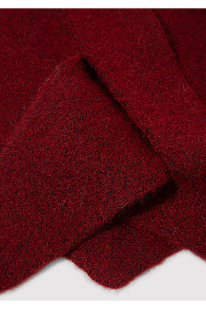 Mavi Wool Blend Burgundy Scarf 1913589-24862