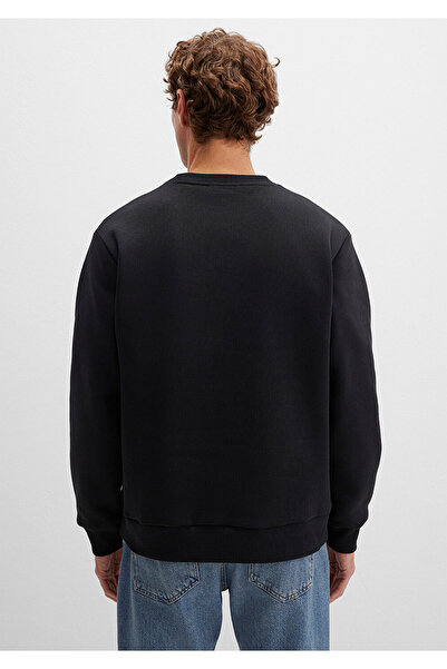 Mavi Jeans Detailed Black Sweatshirt 0S10586-900