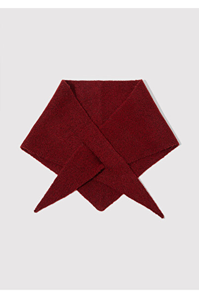 Mavi Wool Blend Burgundy Scarf 1913589-24862