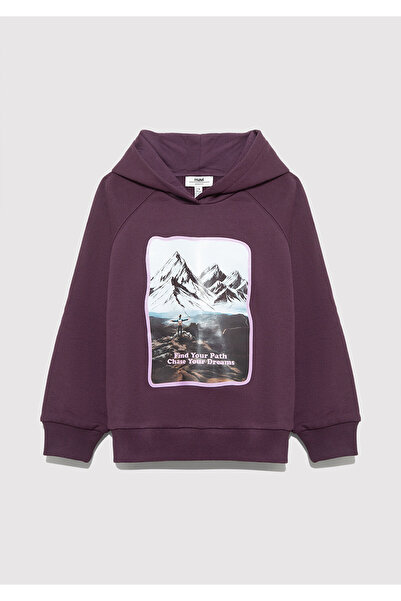 Mavi Printed Purple Sweatshirt 7S10154-70635