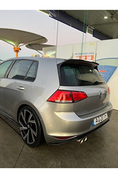 LinePartsBim Extensie eleron portbagaj Volkswagen Golf VII MK 7 / 7.5, negru lucios