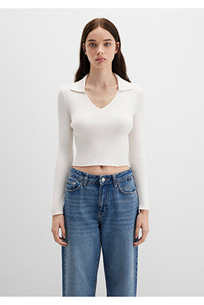 Mavi Ecru Knitwear Polo 1710802-70057