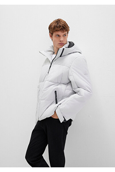 Mavi Water Repellent K Hooded Gray Inflatable Jacket 0110675-70074