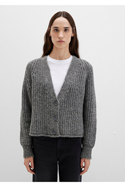 Mavi Button Detailed Gray Cardigan Regular Fit / Regular Cut 1710386-80024