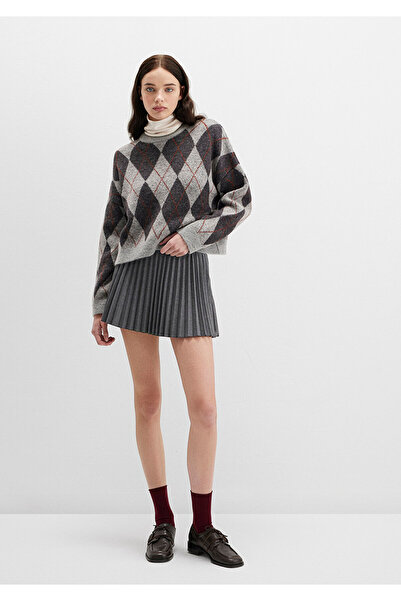 Mavi Anthracite Short Skirt 1410235-80023