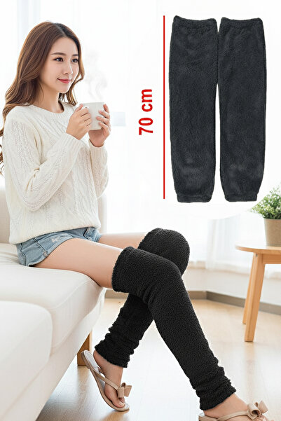 Nurnivus جوارب حرارية لتدفئة الساق من القطيفة من Wesoft - جوارب للركبة العلوي...