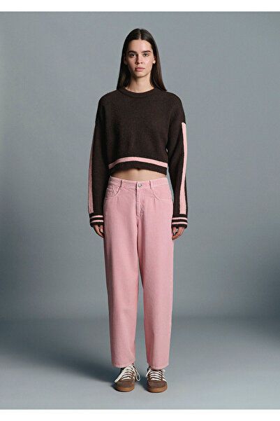 Mavi Pink Velvet Trousers 1011174-70971