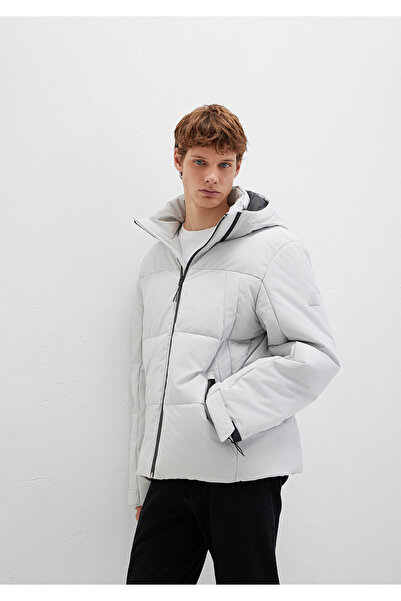 Mavi Water Repellent K Hooded Gray Inflatable Jacket 0110675-70074