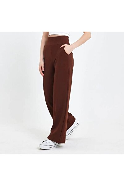 Butik İnci Wears Korsaj Kemerli Cepli Palozzo Pantolon