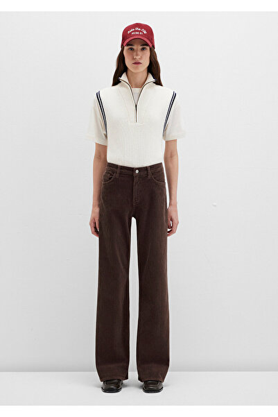 Mavi Malibu Brown Velvet Trousers 1010152-91292