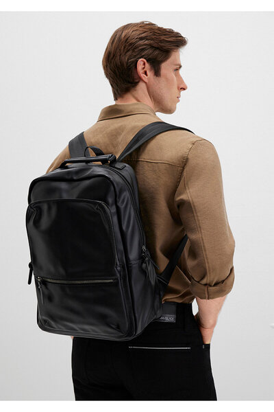 Mavi Faux Leather Black Backpack 0911949-900