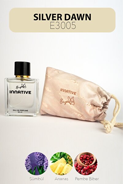 INNATIVE E3005 Eny SILVER DAWN Edp 50 ml Hafif Baharatlı Çiçekler Kadın Parfümü