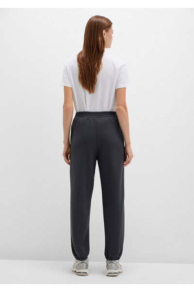 Mavi Logo Printed Anthracite Sweatpants 1010801-70087