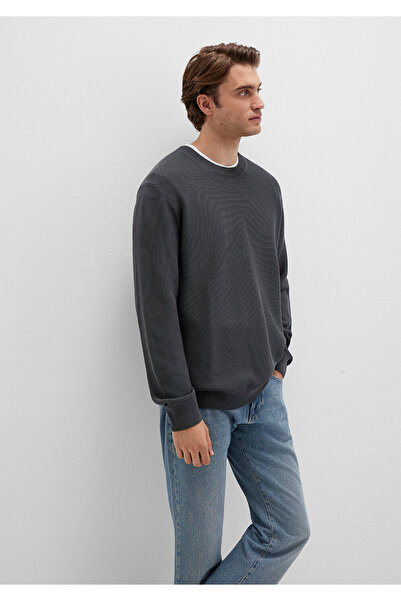 Mavi Crew Neck Anthracite Sweater Regular Fit / Regular Cut 0710197-80106