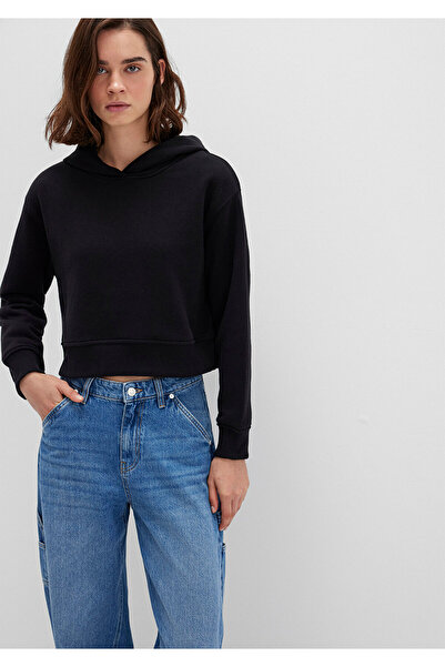 Mavi Hooded Black Sweatshirt 1S10386-900