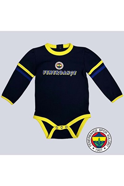 Fenerium Fenerbahçe S.K. 25/26 Body Bebek Zıbın Sweatshirt LACİVERT