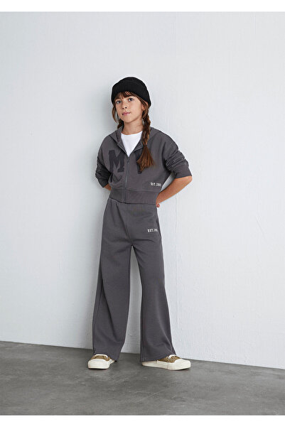 Mavi Wide Leg Anthracite Sweatpants 7010034-90778