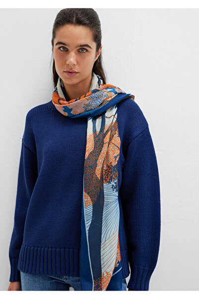 Mavi Turuncu Şal 1913486-30874