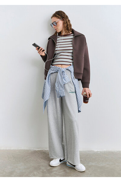 Mavi Printed Gray Sweatpants 1011034-83096