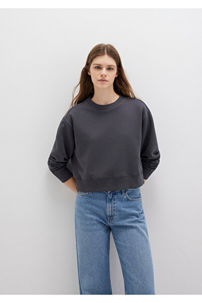 Mavi Crew Neck Anthracite Sweatshirt 1S10387-83620