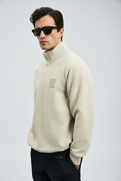 Lufian 112030190 Hazel Men's Sweatshirt Beige