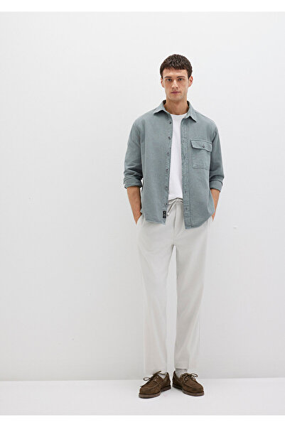 Mavi Light Gray Trousers 0010480-70080