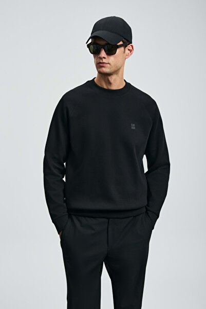 Lufian 112030179 Grant Men's Sweatshirt Black