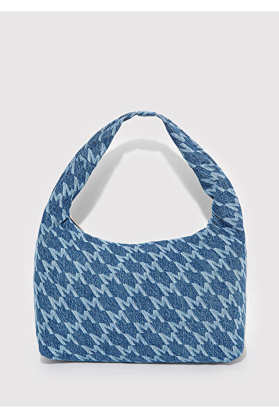 Mavi Printed Denim Handbag 1912061-70830