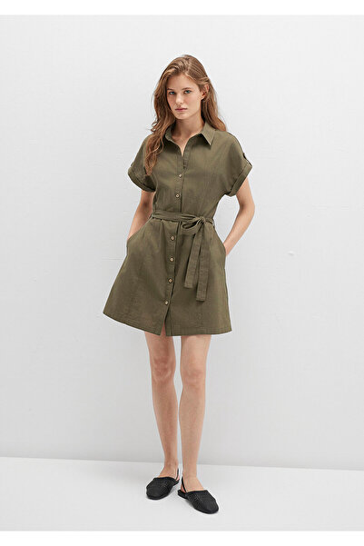 Mavi Khaki Shirt Dress 1310723-71549
