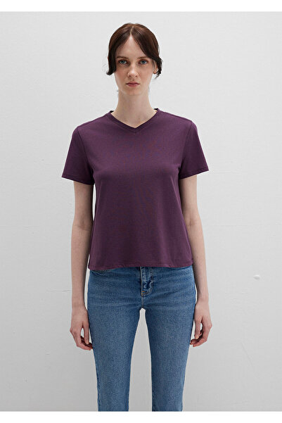 Mavi Purple Basic T-Shirt Slim Fit / Slim Fit 1613536-70635