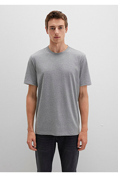 Mavi Black Gray Basic T-Shirt Regular Fit / Standard Cut 0612854-80018