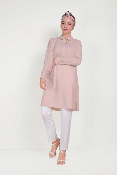 Alvina 40446 Model Classic Tunic - Collar Detail