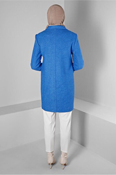 Alvina Пальто з кружевим коміром і ґудзиками - 90381-1