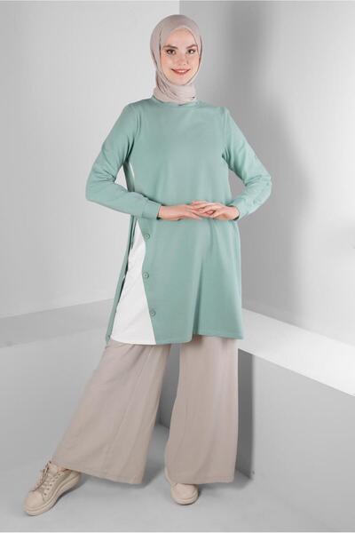 Alvina Φόρμα με κουμπιά και δεμένο πλαϊνό φόρμα - 43697