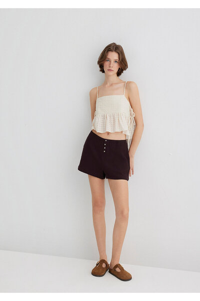 Mavi Brown Shorts 1410237-70244