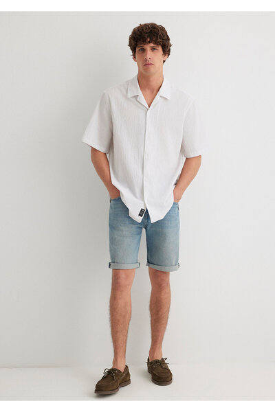 Mavi Striped Gray Shirt Regular Fit / Regular Cut 0211495-70144