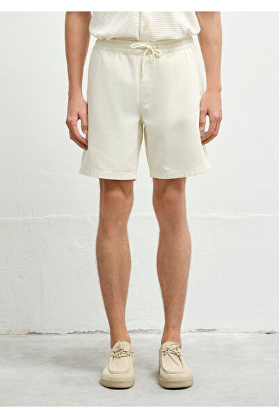 Mavi Dayton Ecru Jean Shorts 0410093-90390