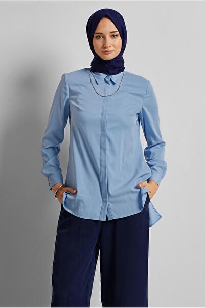 Alvina Shirt Collar Tunic 45774