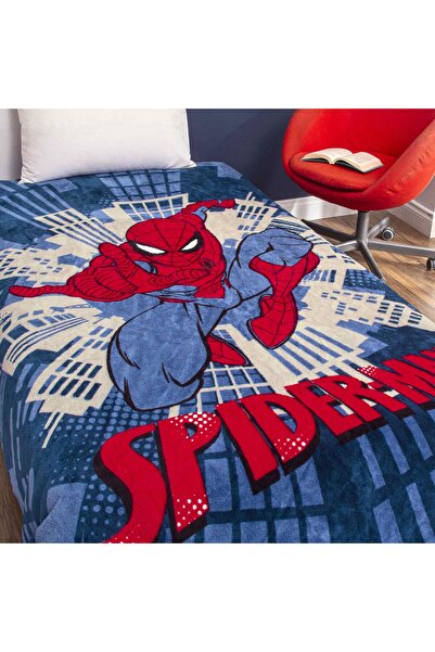 Taç Licensed Spiderman Pop Single Blanket