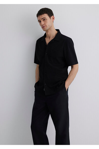 Mavi Black Shirt Regular Fit 0211552-900