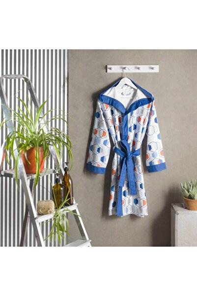 Taç Halat de baie pentru tineret Sanna Cotton L/XL Albastru