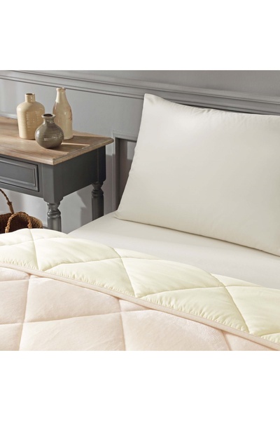 Taç Teddy Polar Double Warmer Set Beige