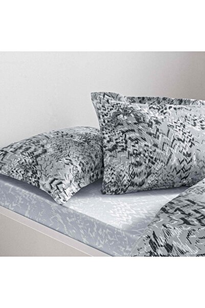 Taç Taç Ornıva Satin Double Duvet Cover Set Gray
